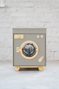 Thumbnail for Wooden Washing Machine - White - MIDMINI - Handcrafted wooden toys for generations.