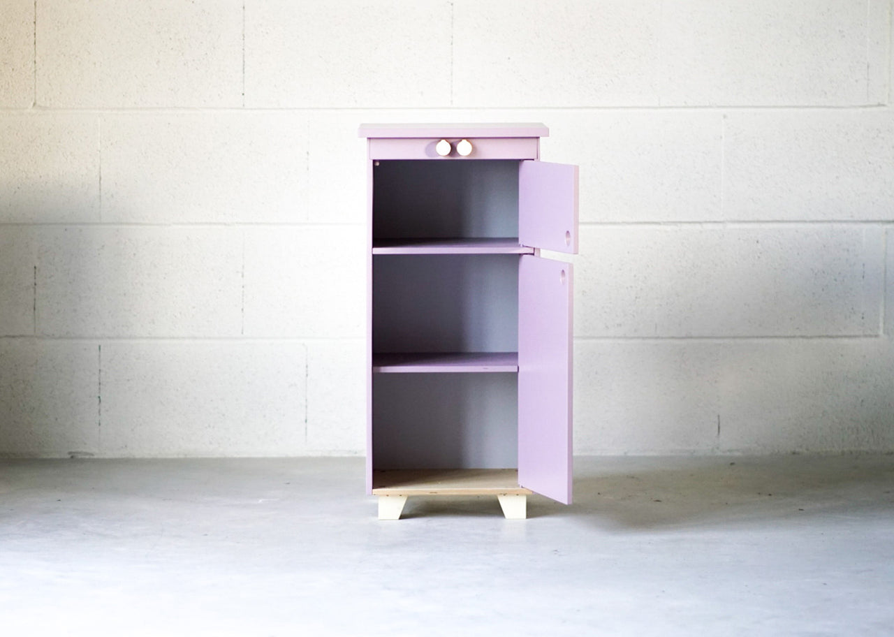 Lilac Plywood Play Fridge - MIDMINI - Plywood Furniture