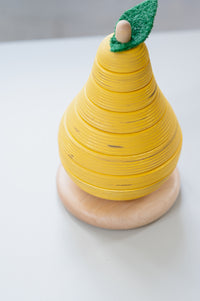 Thumbnail for Wooden Stacking Fruit - Pear - MIDMINI - Plywood Furniture